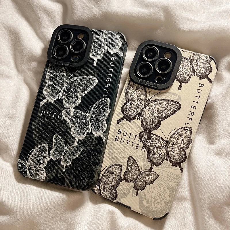 The Retro Butterfly Case