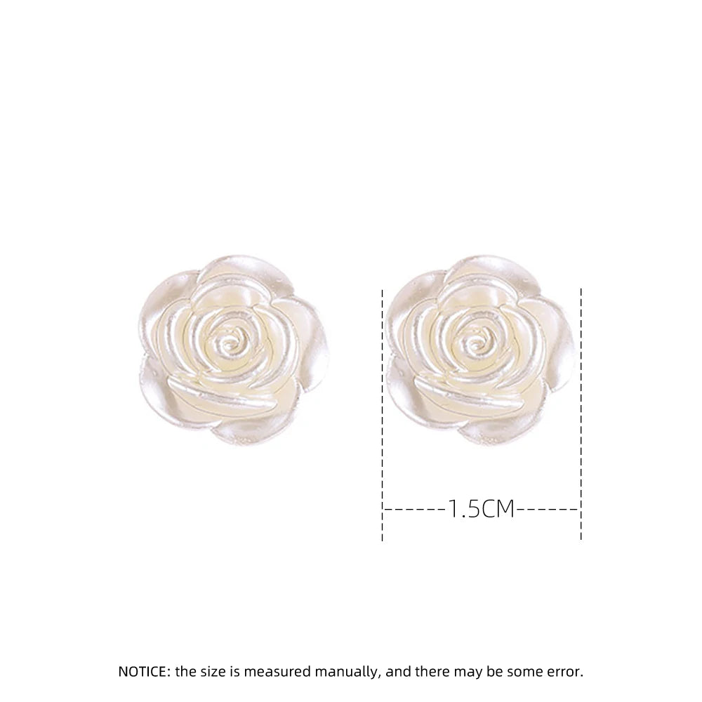 The Camellia Flower Dangle Earrings