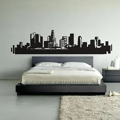 The LA Skyline Wall Decal sticker