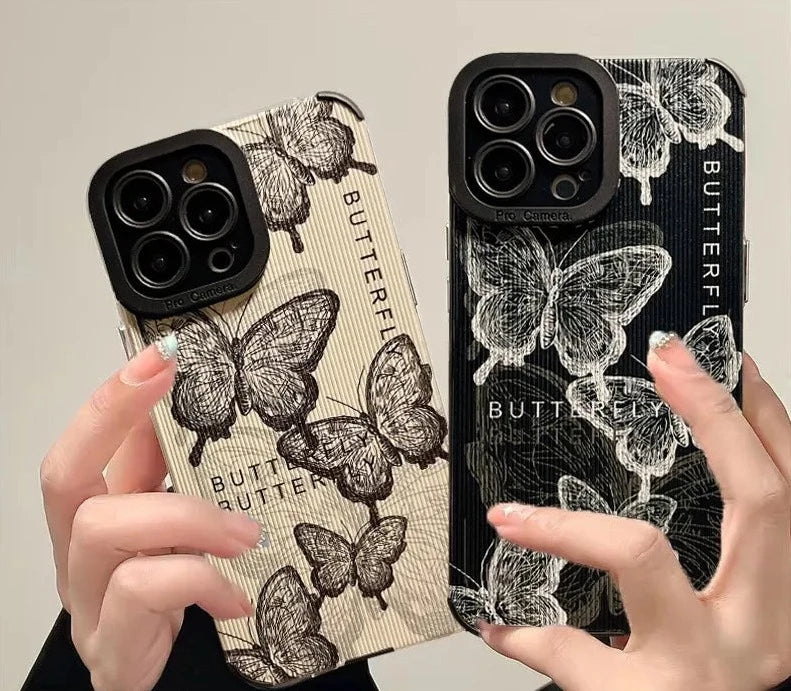 The Retro Butterfly Case